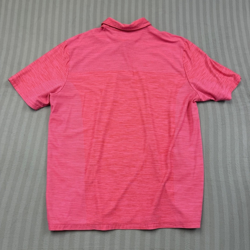 Tommy Bahama Island Zone Polo Mens XL Pink Shirt 100% Recycled Polyester - Picture 4 of 4